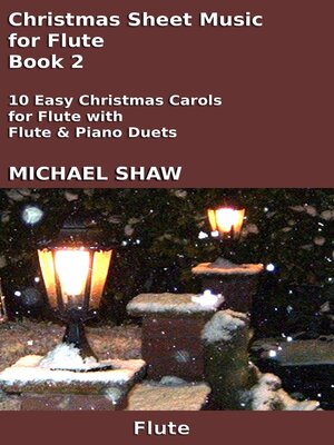 cover image of Christmas Sheet Music for Flute--Book 2